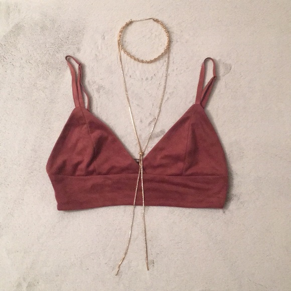 zara bralette top